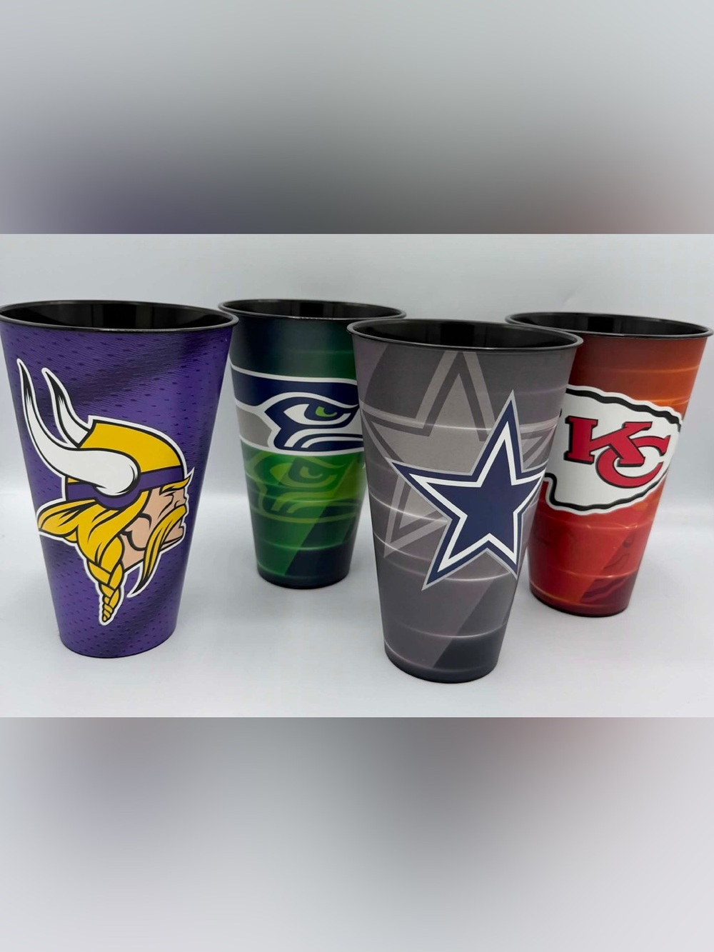 NFL 7-11 Promotional Plastic Big Gulp Cups